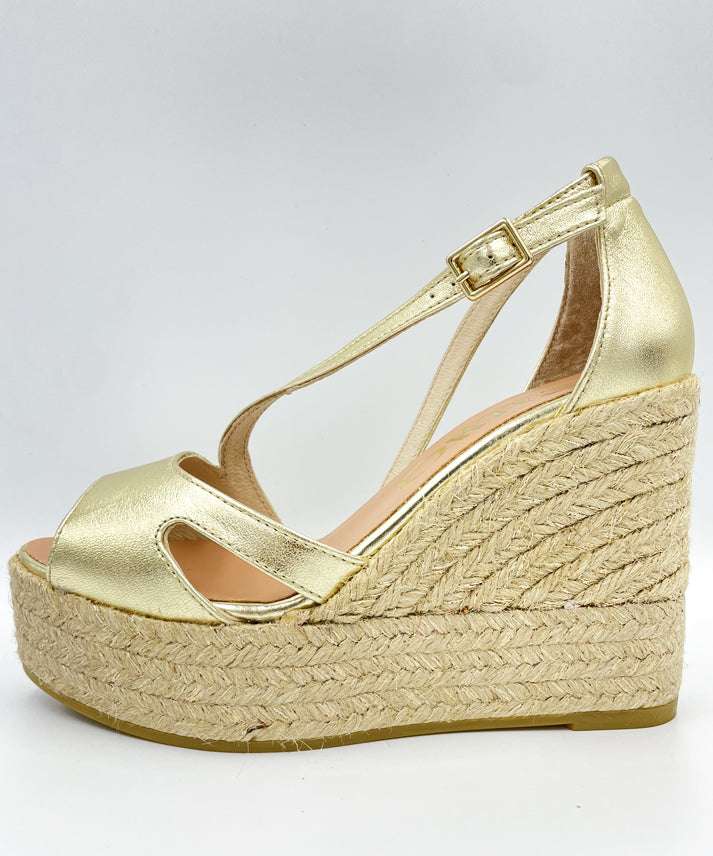 【心斎橋本店・WEB限定販売】 GAIMO AMA espadrilles wedge sandals