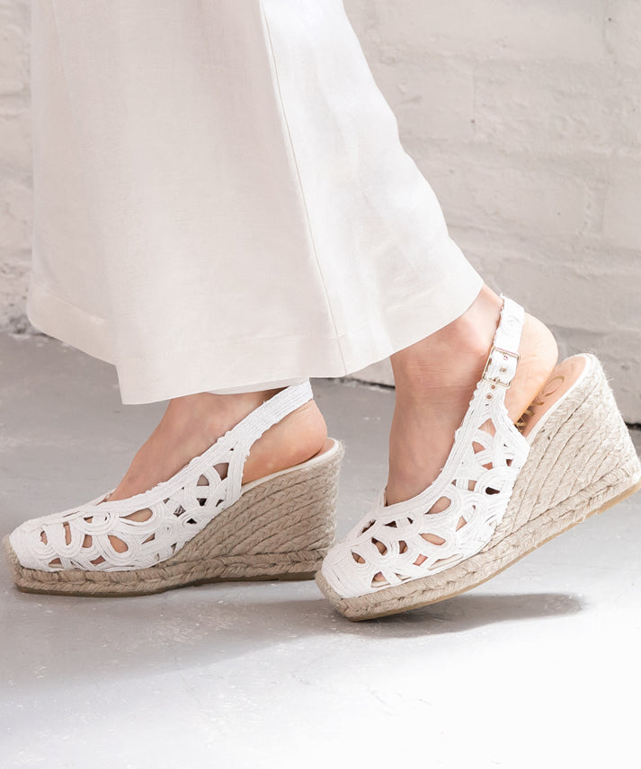 【心斎橋本店・WEB限定販売】 GAIMO PARVA espadrilles wedge sandals