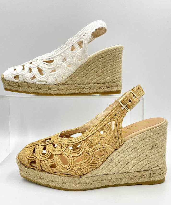 【心斎橋本店・WEB限定販売】 GAIMO PARVA espadrilles wedge sandals