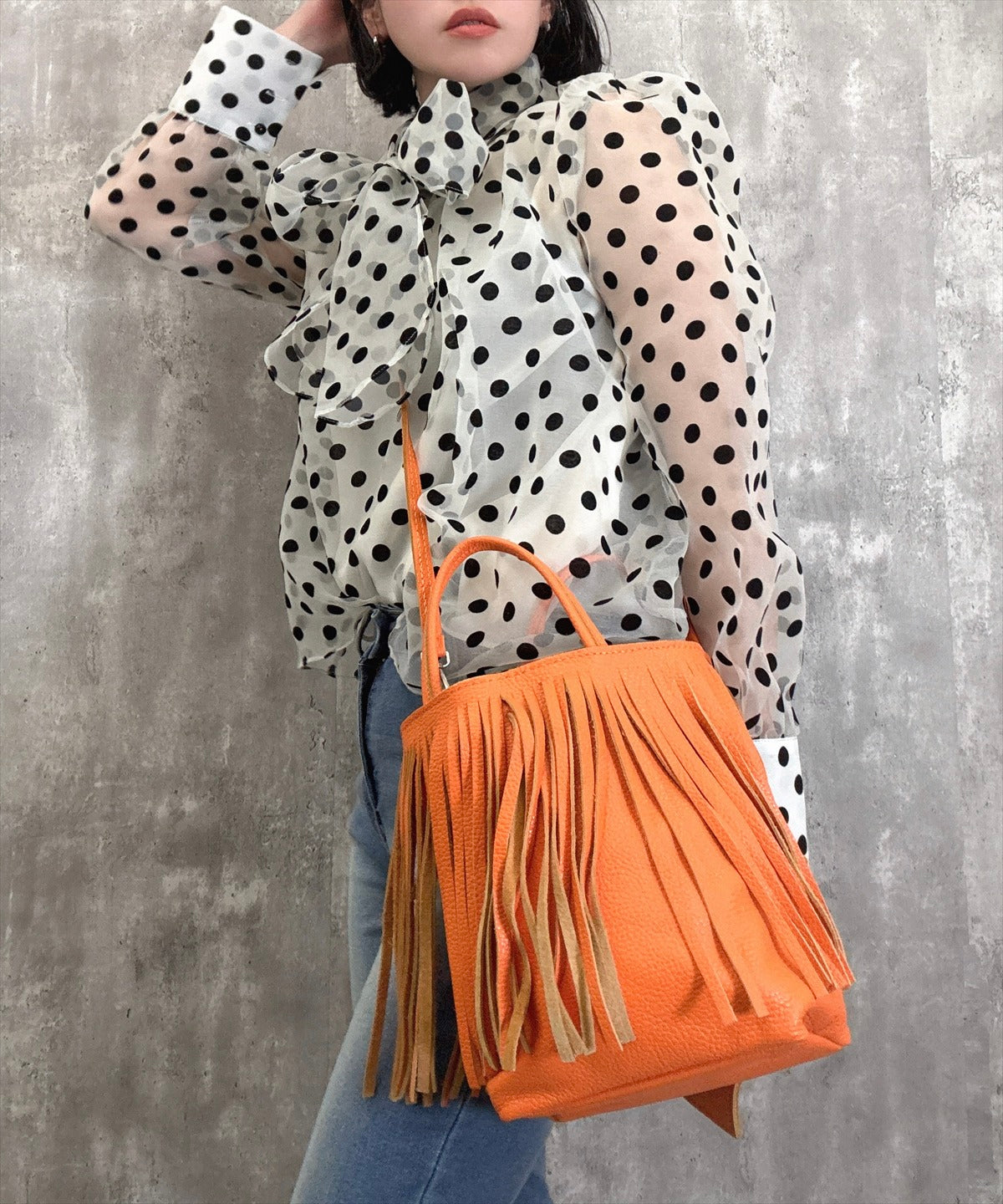 MARLON SHOPPER shoulder bag – miele grande