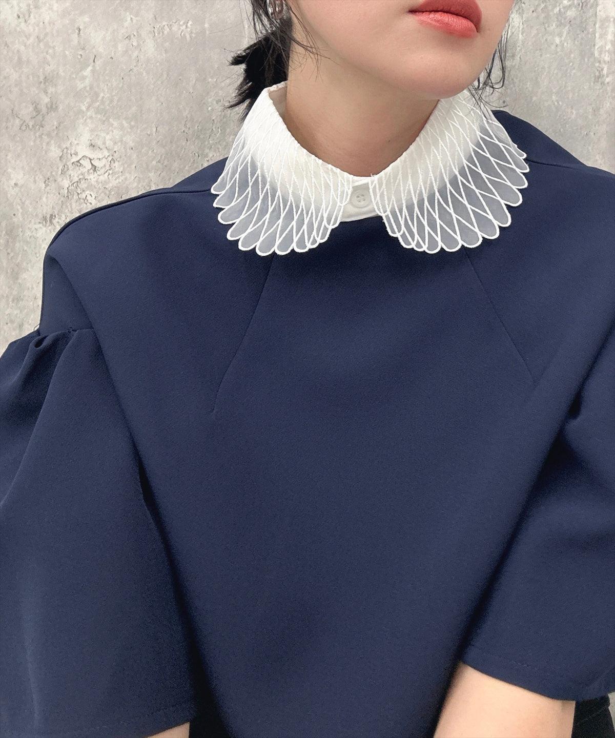 angel wings false collar