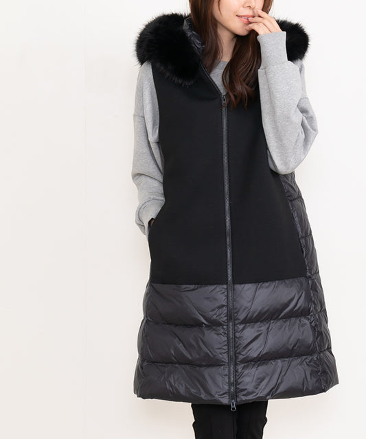 long down vest