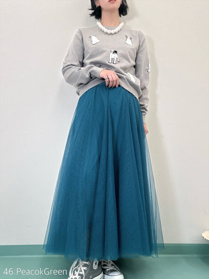 tulle skirt