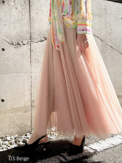 tulle skirt