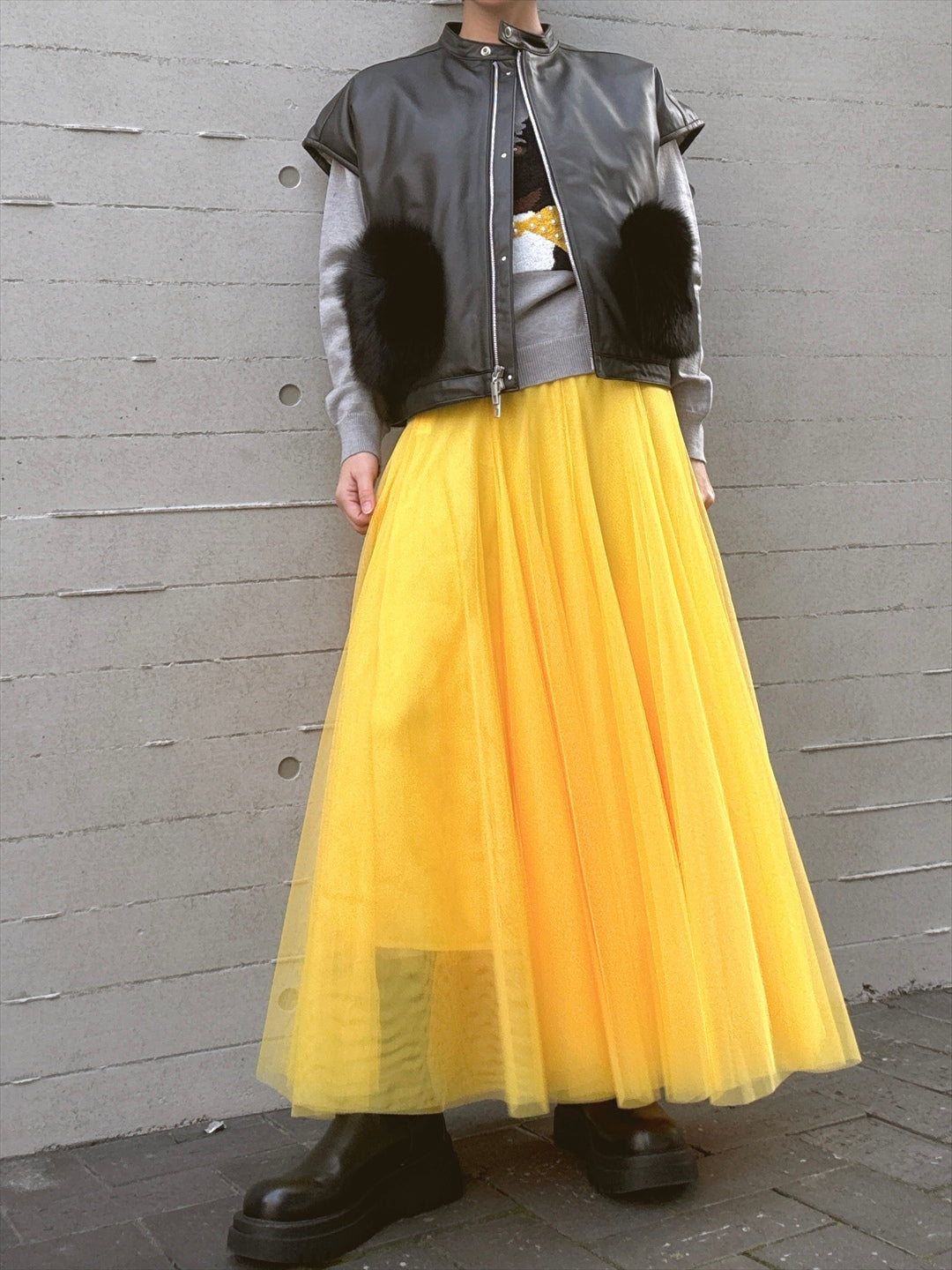 tulle skirt