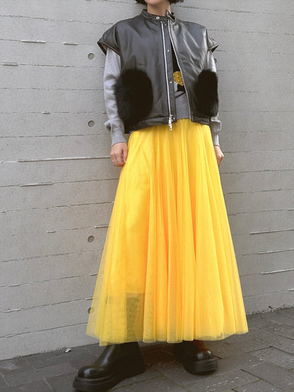 tulle skirt