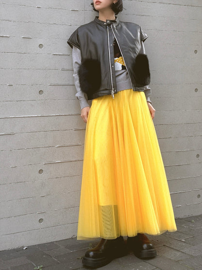 tulle skirt