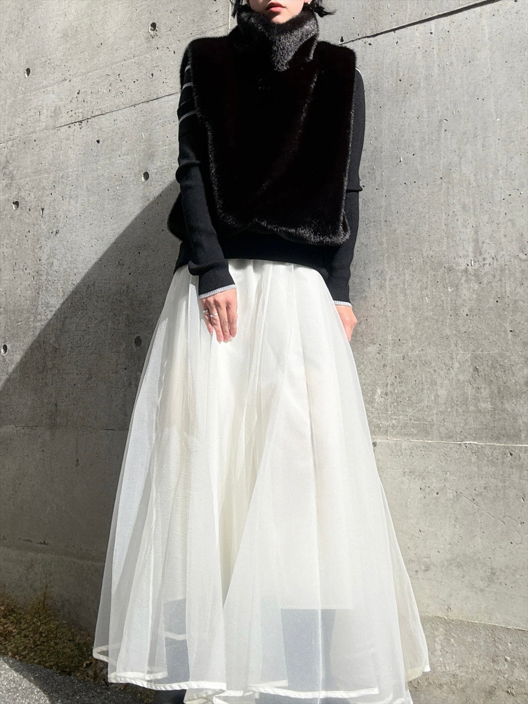 tulle skirt