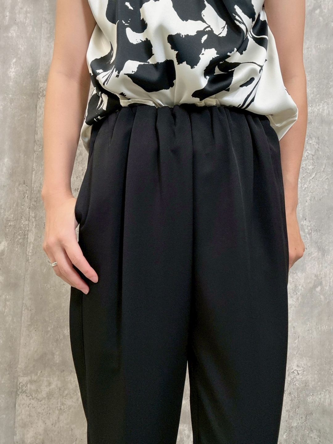 hem bijou button pants