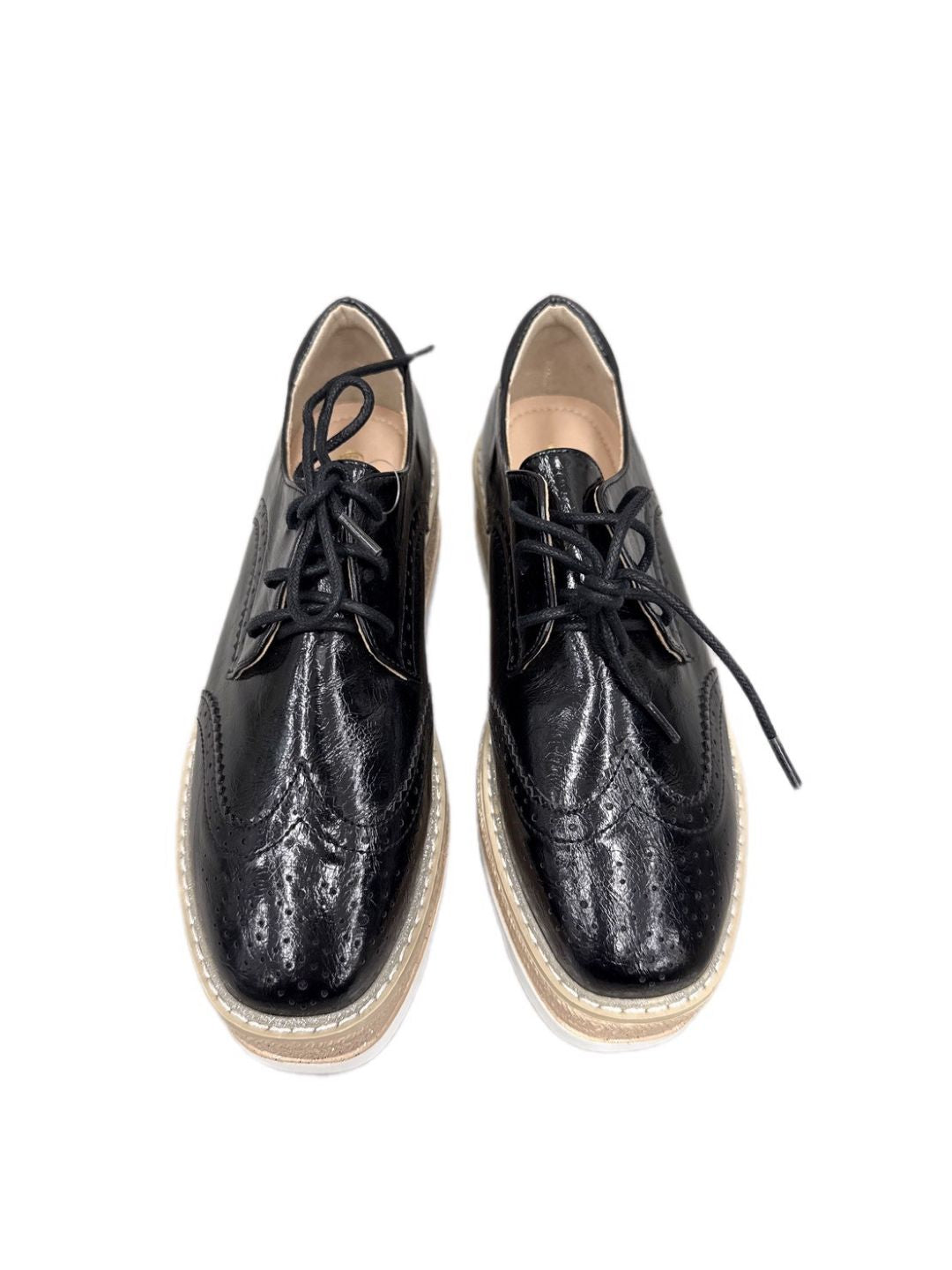Chunky Sole Oxford Shoes