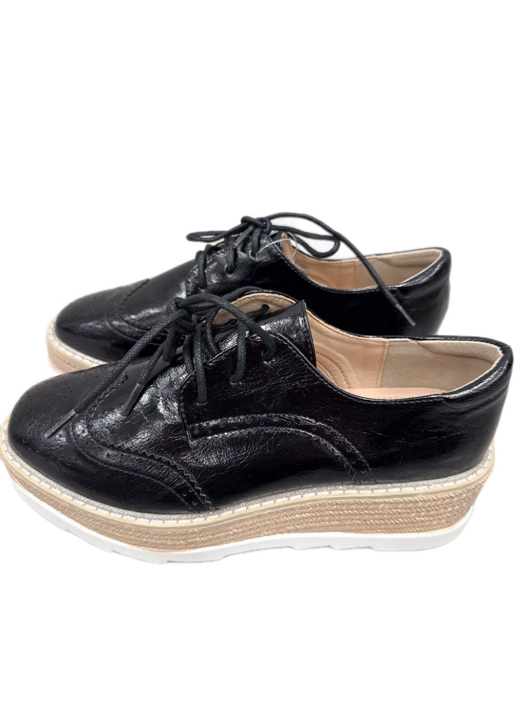 Chunky Sole Oxford Shoes