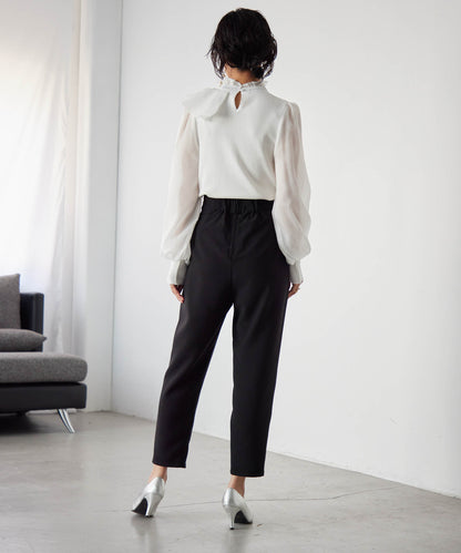 2WAY scalloped pants