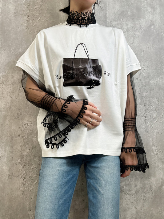 organdy seethrough blouse
