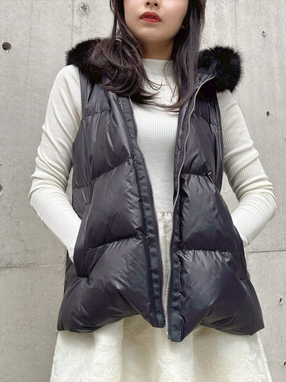 short-length-down-vest