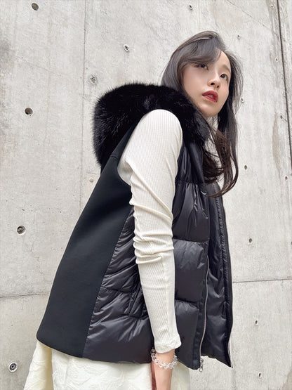 short-length-down-vest