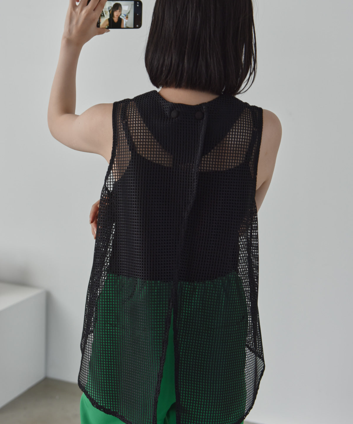 back mesh 2WAY vest