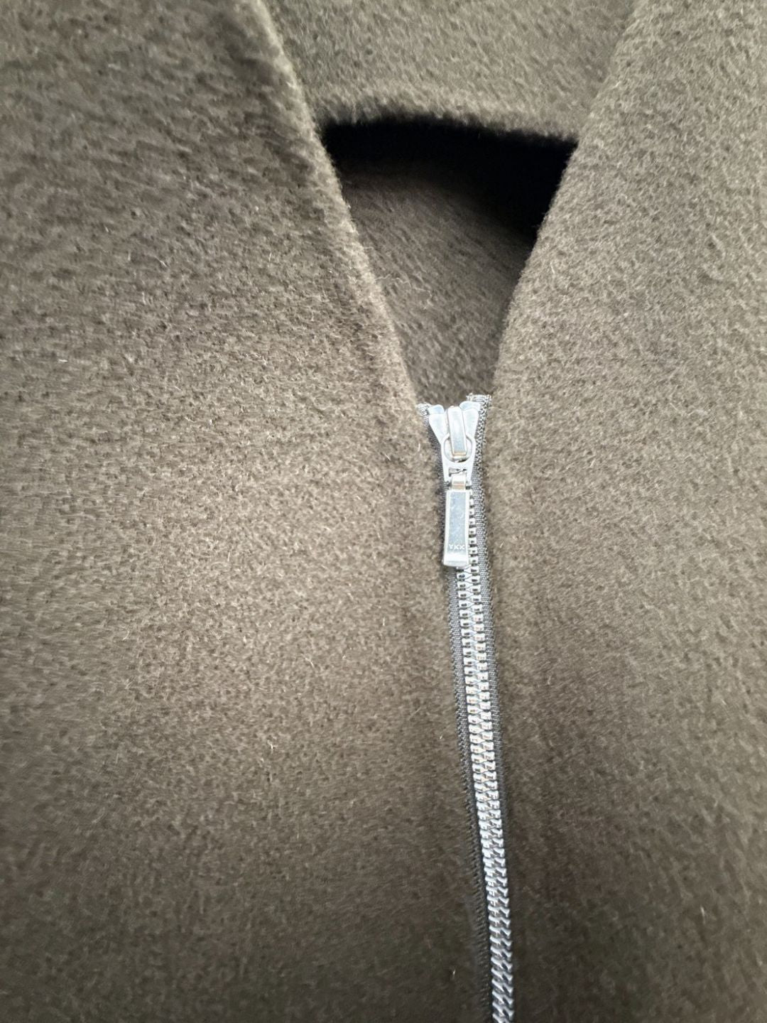 fur wool vest　