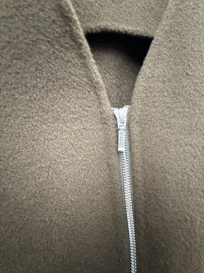 fur wool vest　