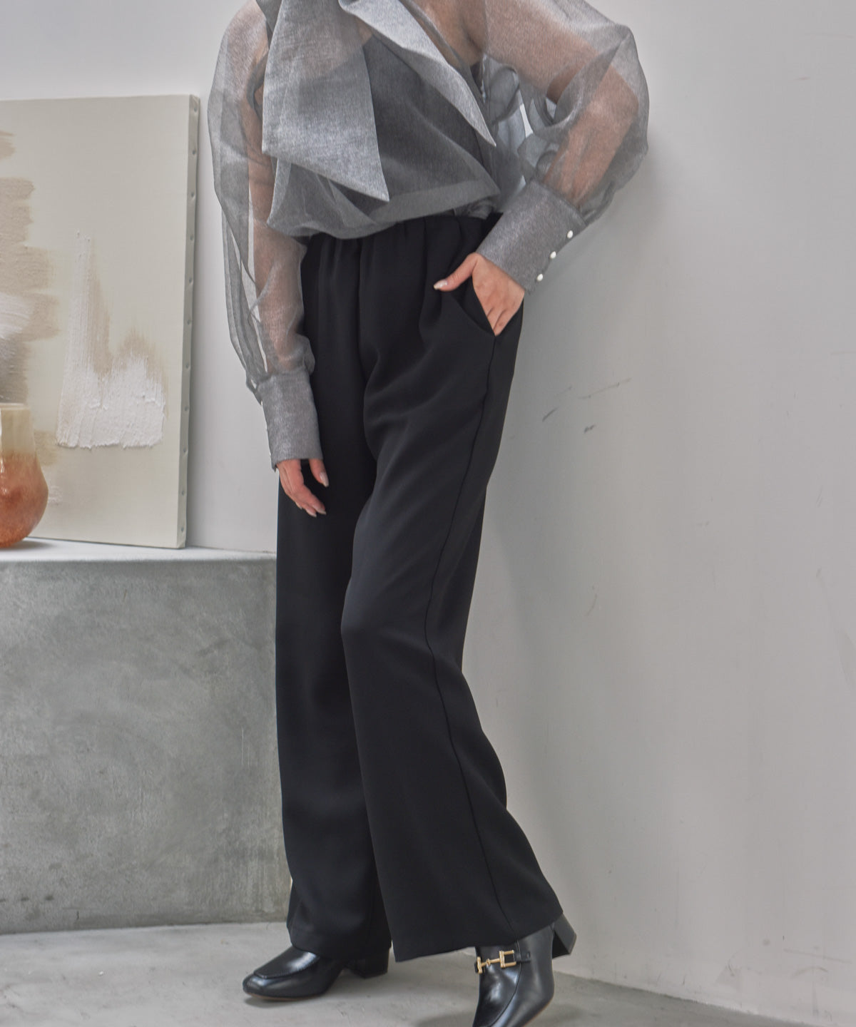 wide pants – miele grande