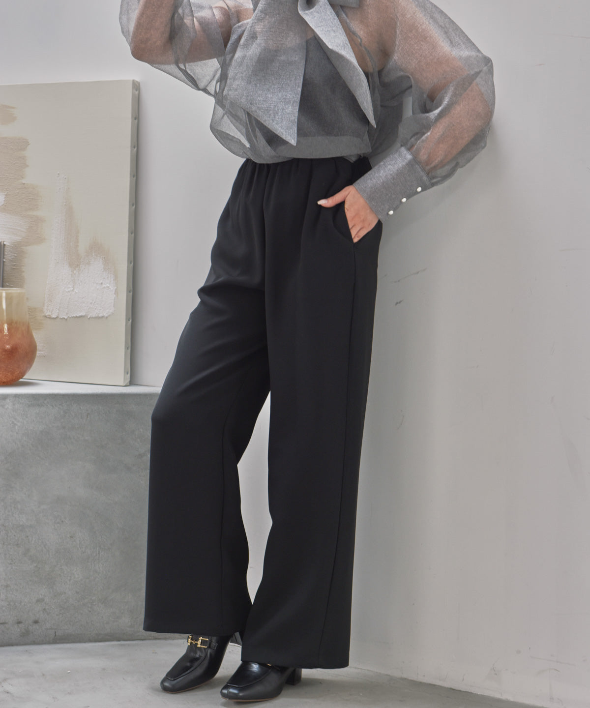 wide pants – miele grande