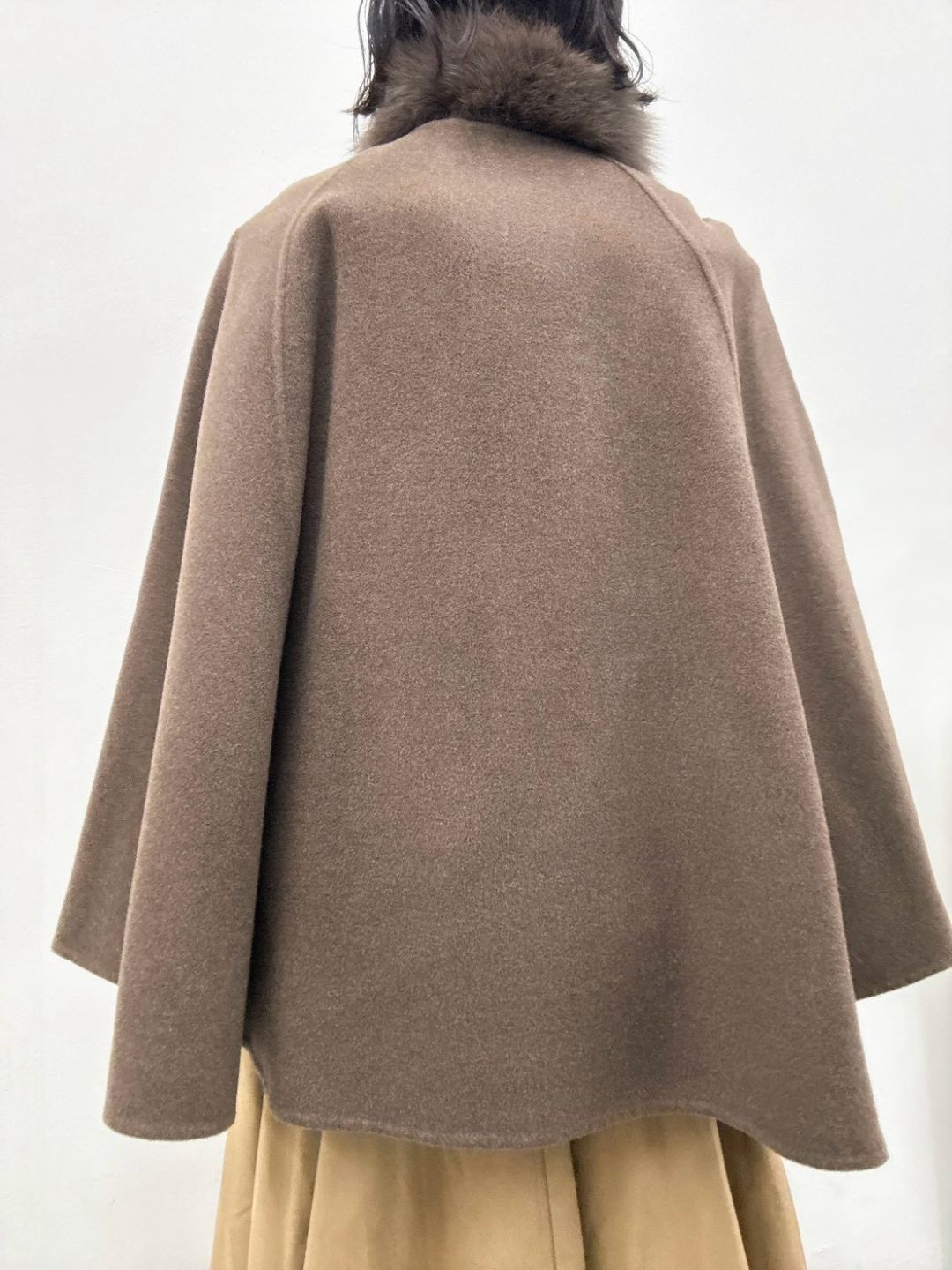 2way wool poncho