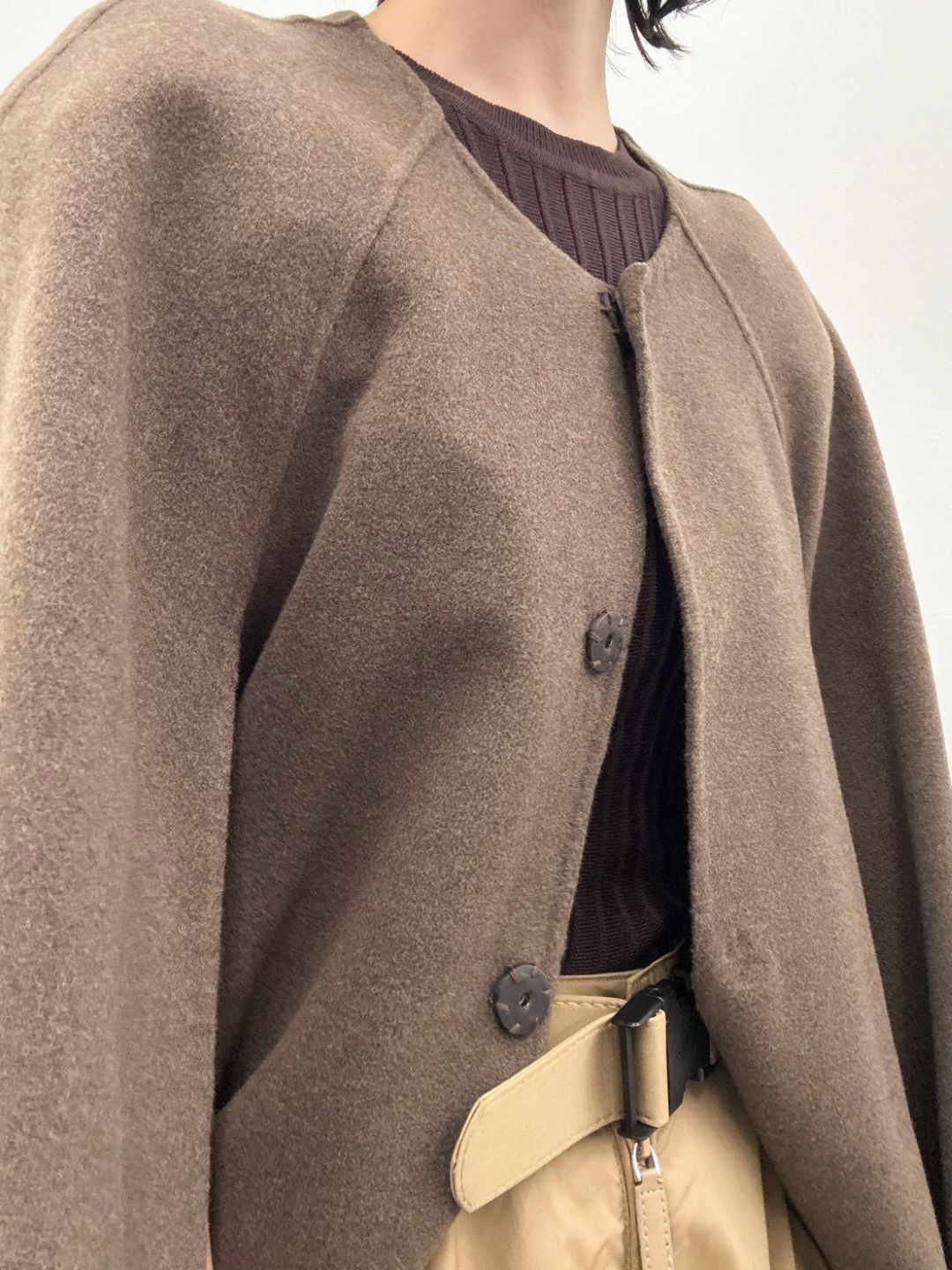 2way wool poncho