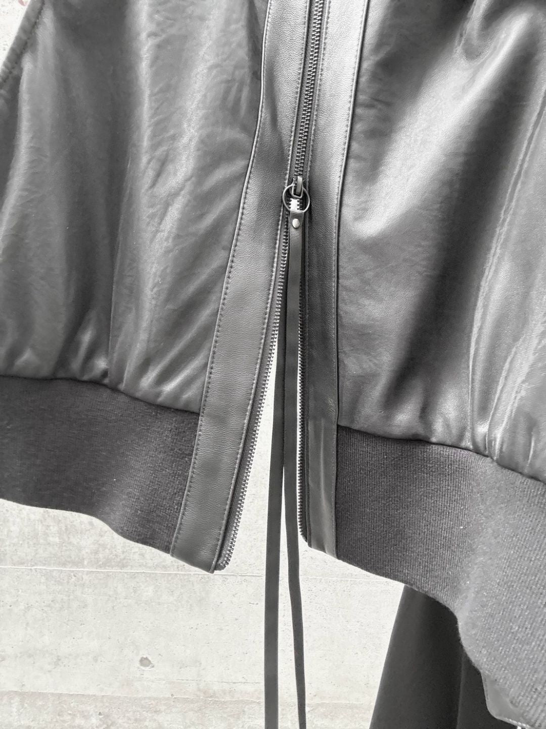 lamb leather vest