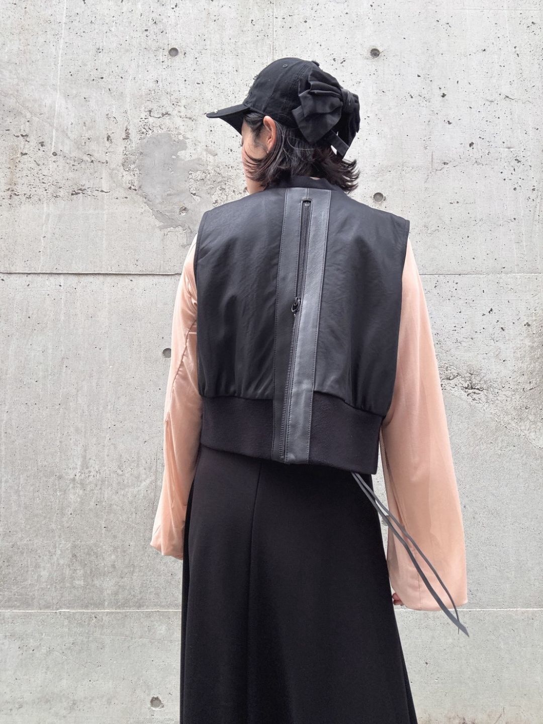 lamb leather vest