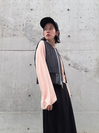 lamb leather vest