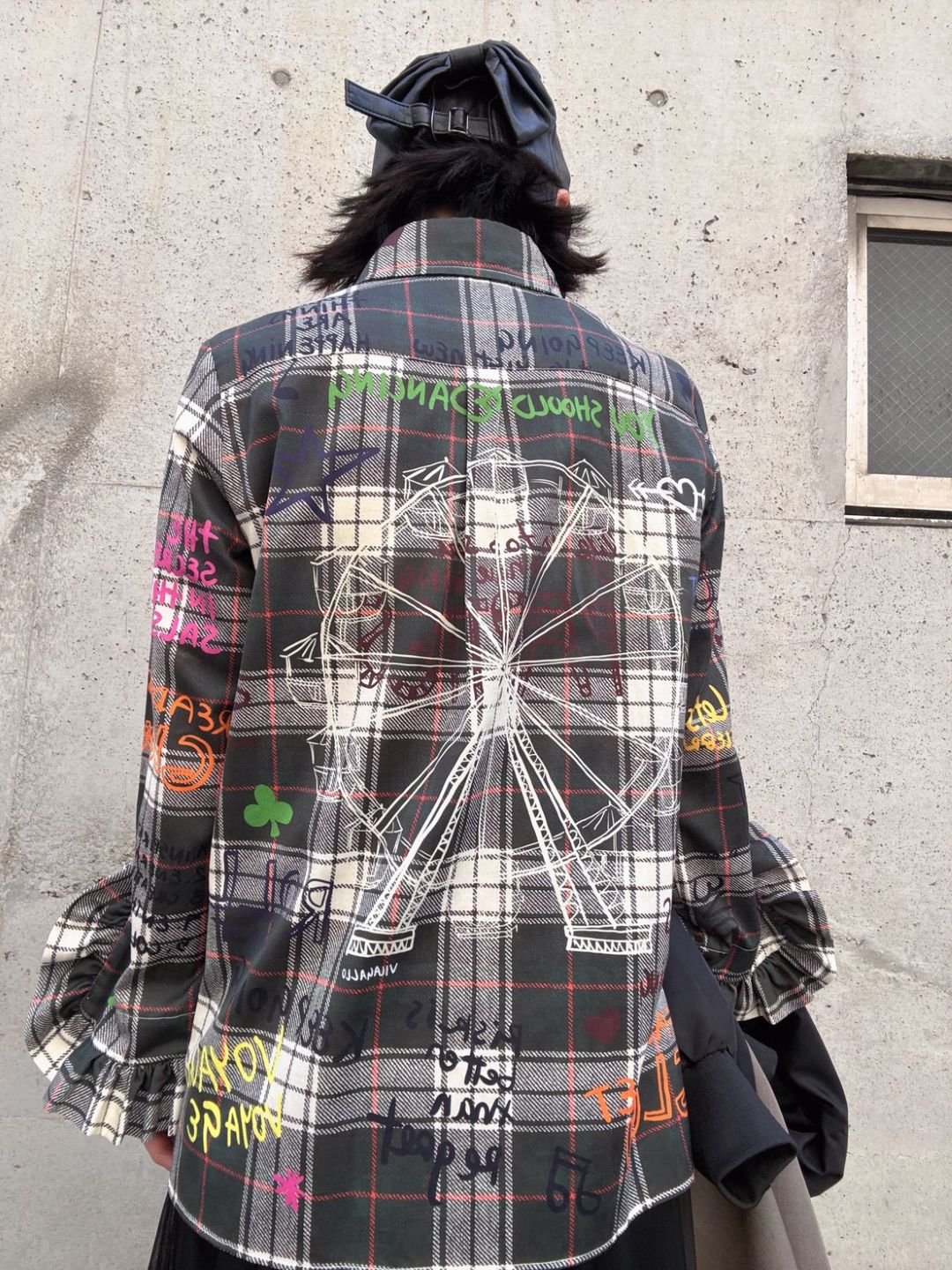 VILAGALLO escoces graffiti shirt