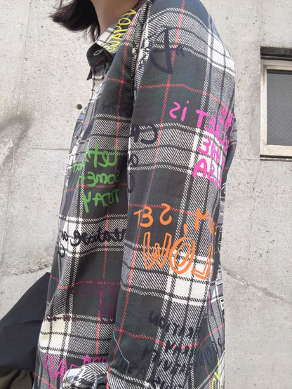 VILAGALLO escoces graffiti shirt