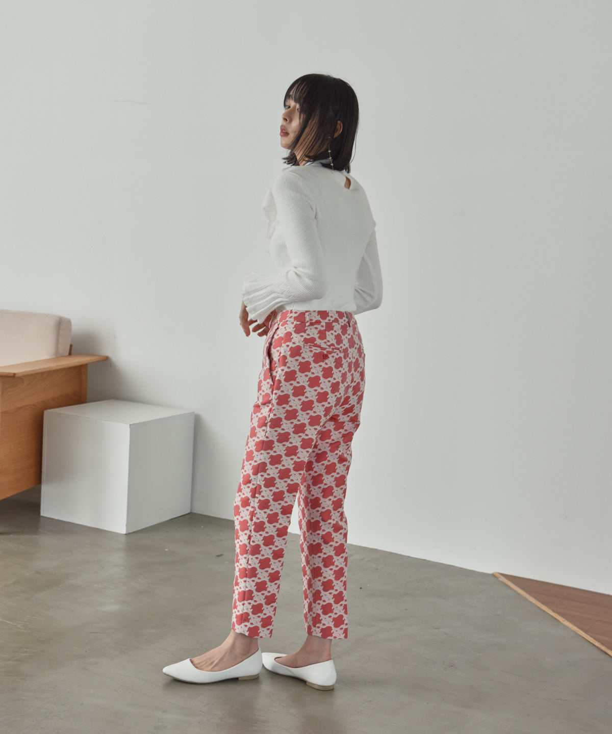 jacquard pants