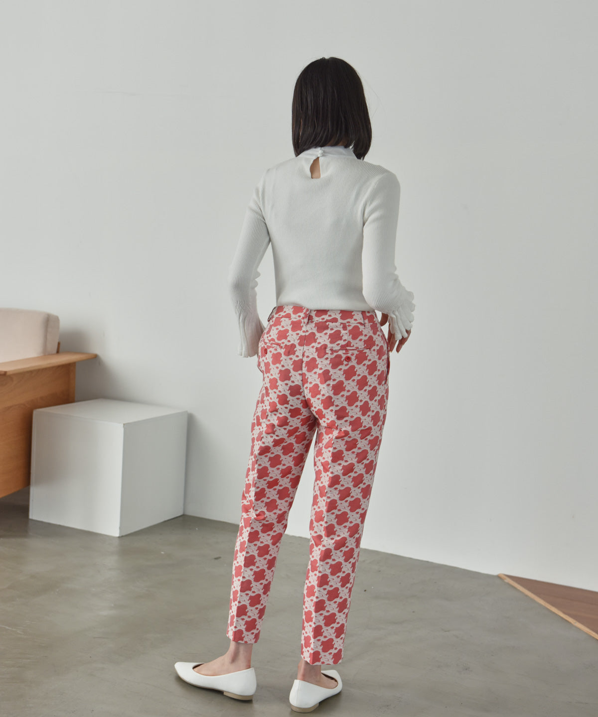 jacquard pants