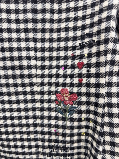 VILAGALLO chaqueta lana vichy jacket