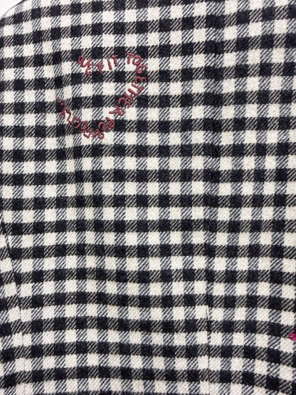 VILAGALLO chaqueta lana vichy jacket