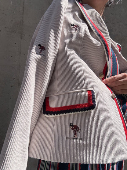 VILAGALLO CHAQUETA PANA CRUDA SKI jkt
