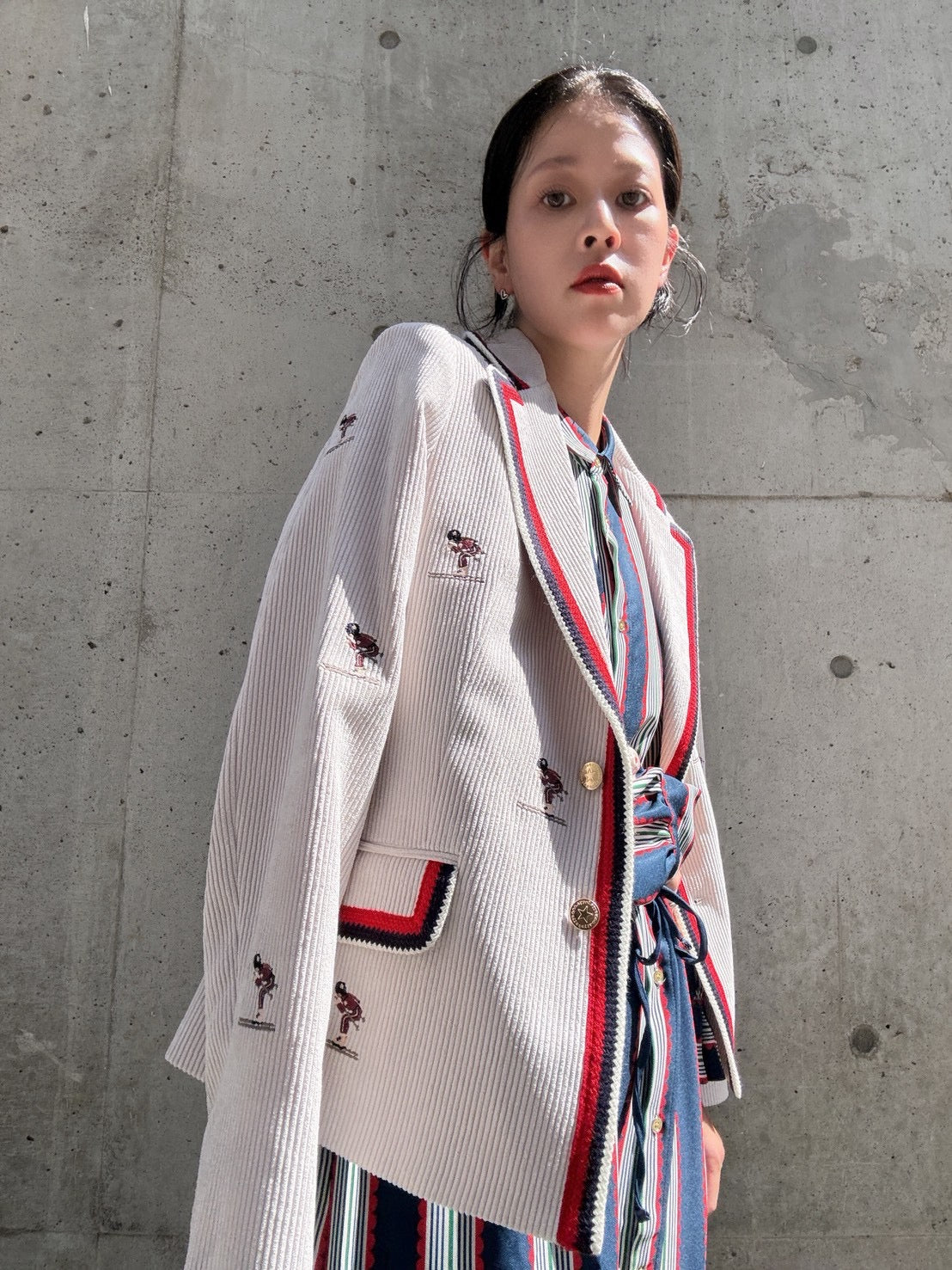 VILAGALLO CHAQUETA PANA CRUDA SKI jkt