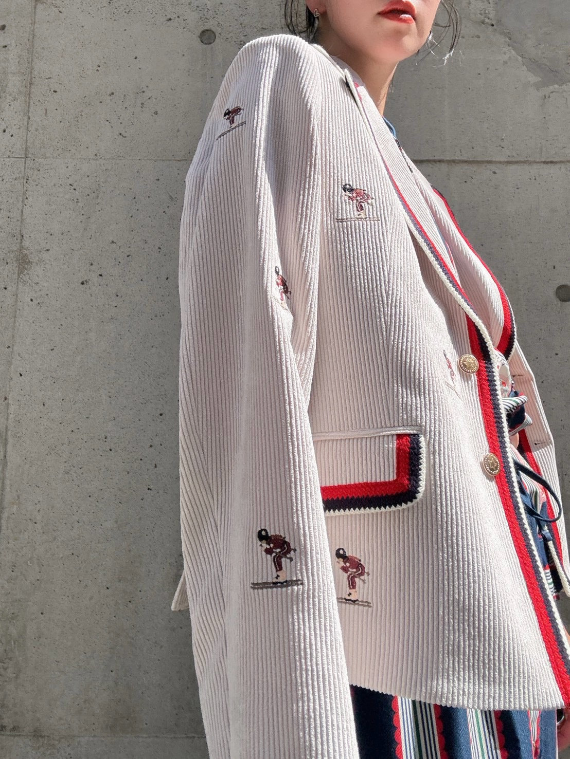 VILAGALLO CHAQUETA PANA CRUDA SKI jkt