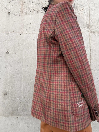 VILAGALLO chaqueta bordado hotelpata de gallo teja jacket