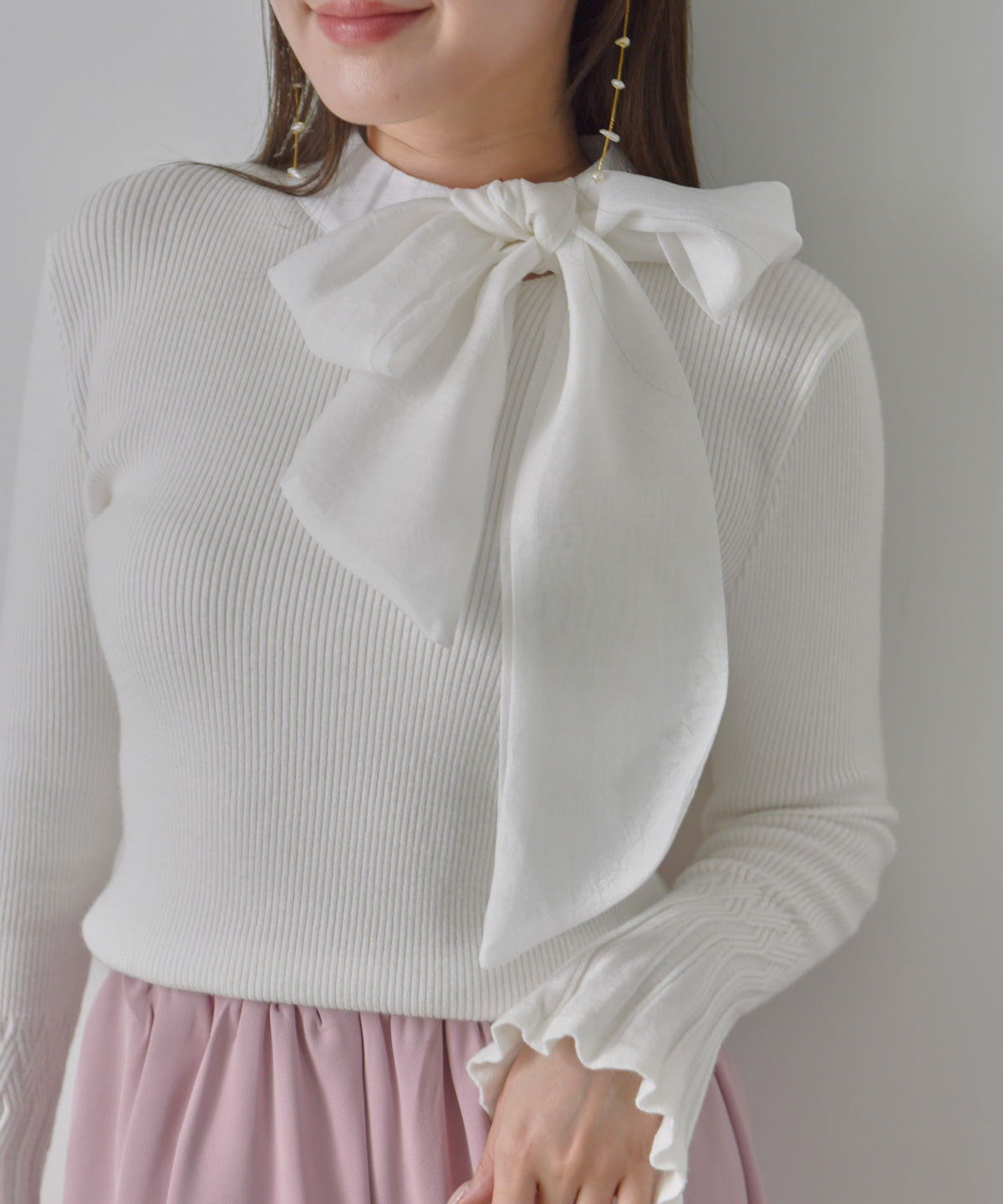 ribbon rib knit