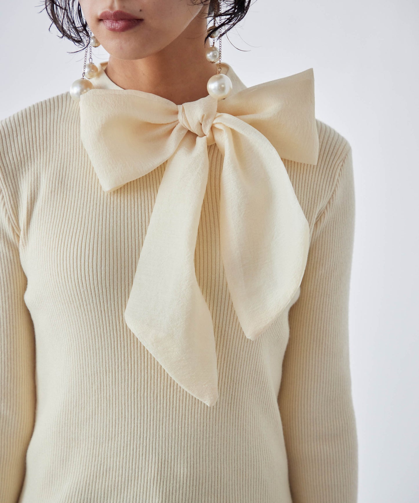 ribbon rib knit