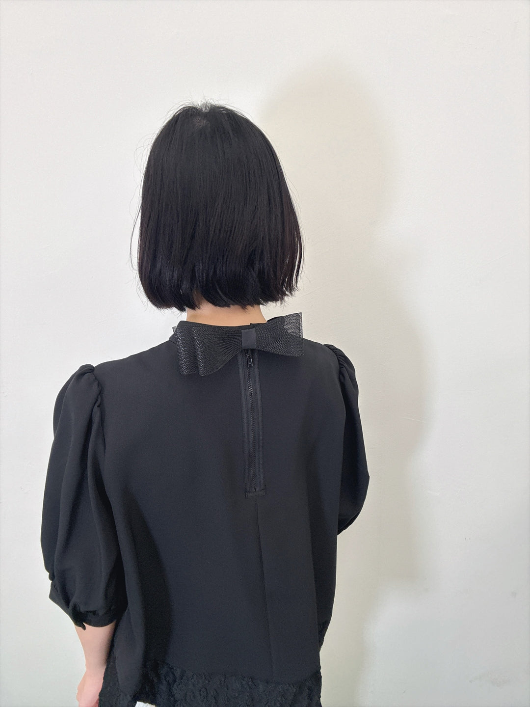 ribbon blouse