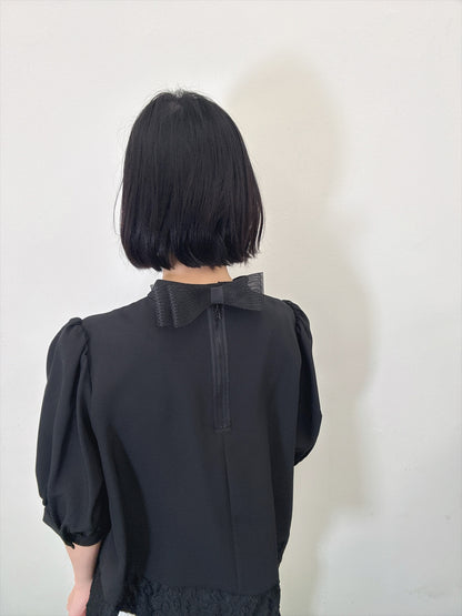 ribbon blouse