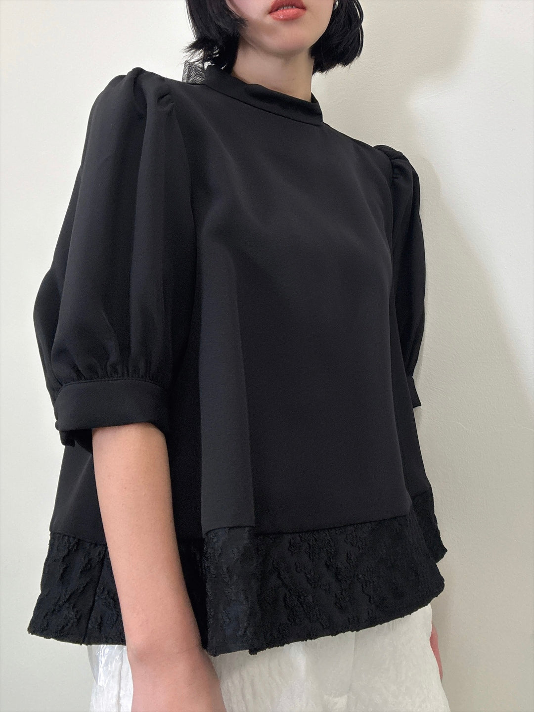 ribbon blouse