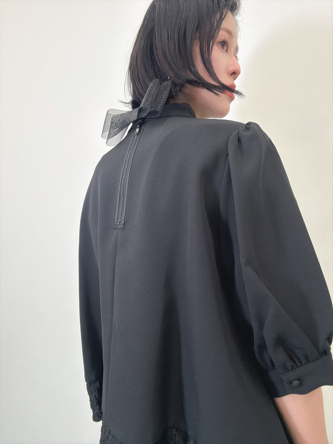 ribbon blouse