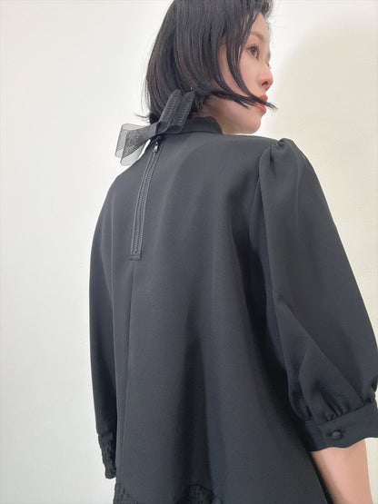 ribbon blouse