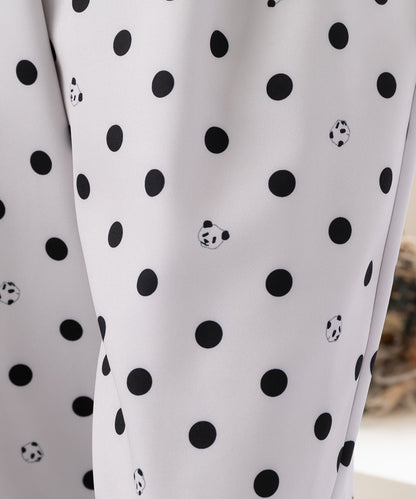 panda × dot pants