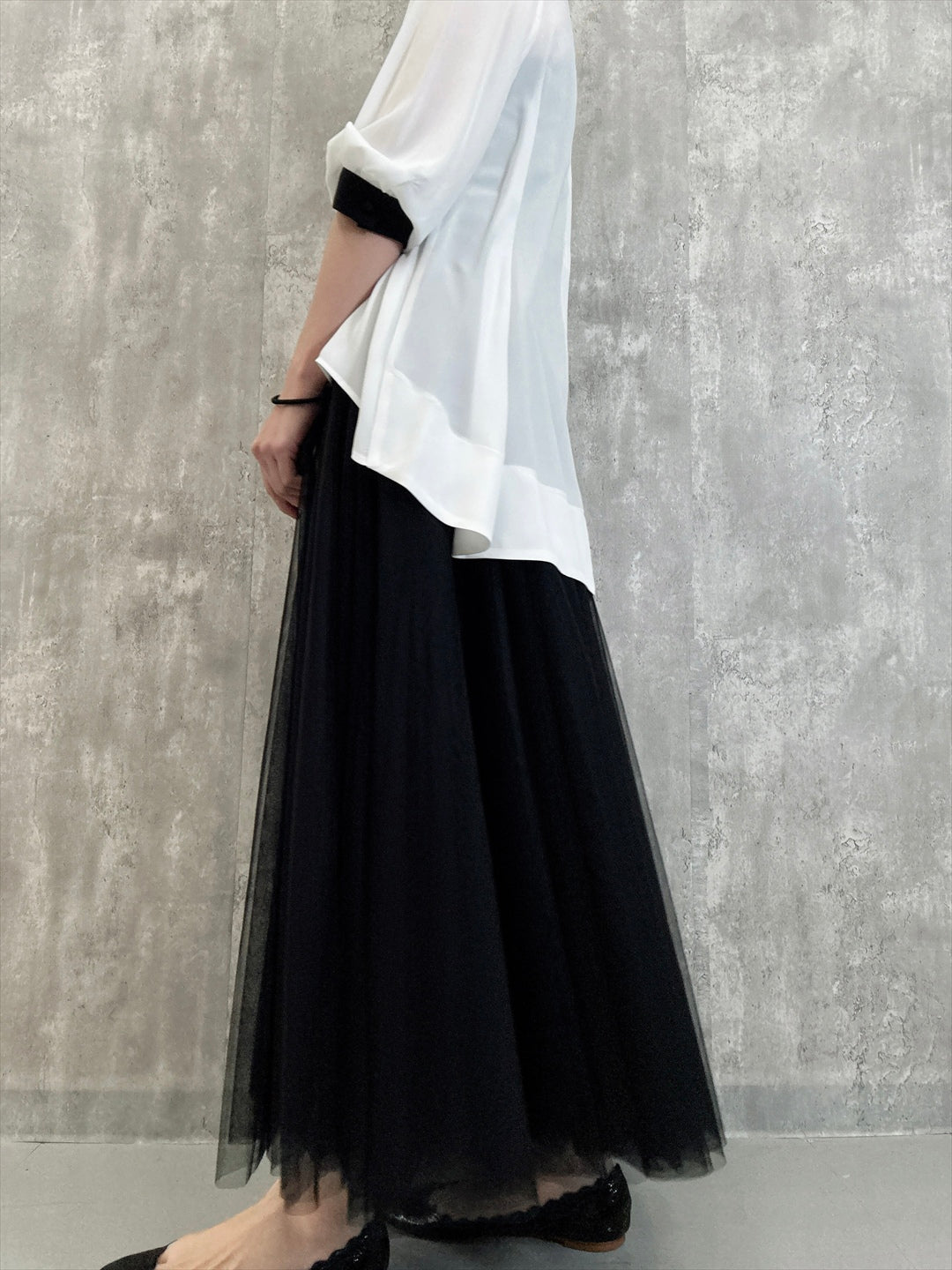 small collar blouse