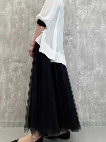 small collar blouse