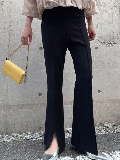 split-hem pants